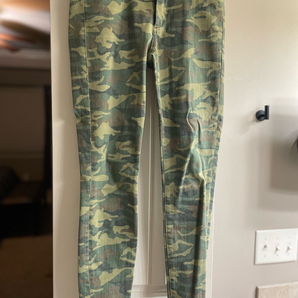 True Religion Camo Super Skinny Jeans